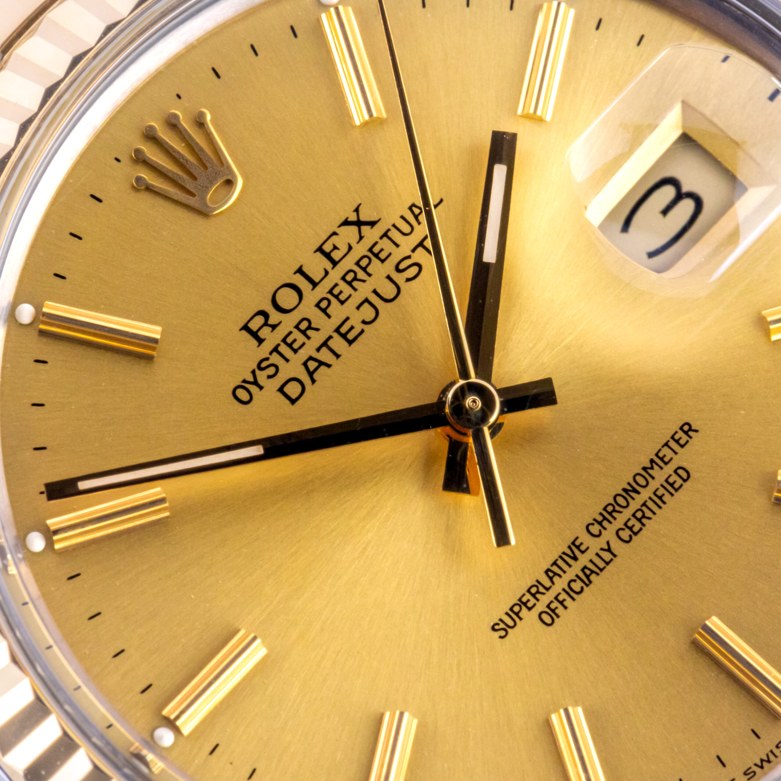 Rolex Oyster Perpetual Datejust Champagne 16013 1986 (Full Set) 2 rolex-datejust-16013-20