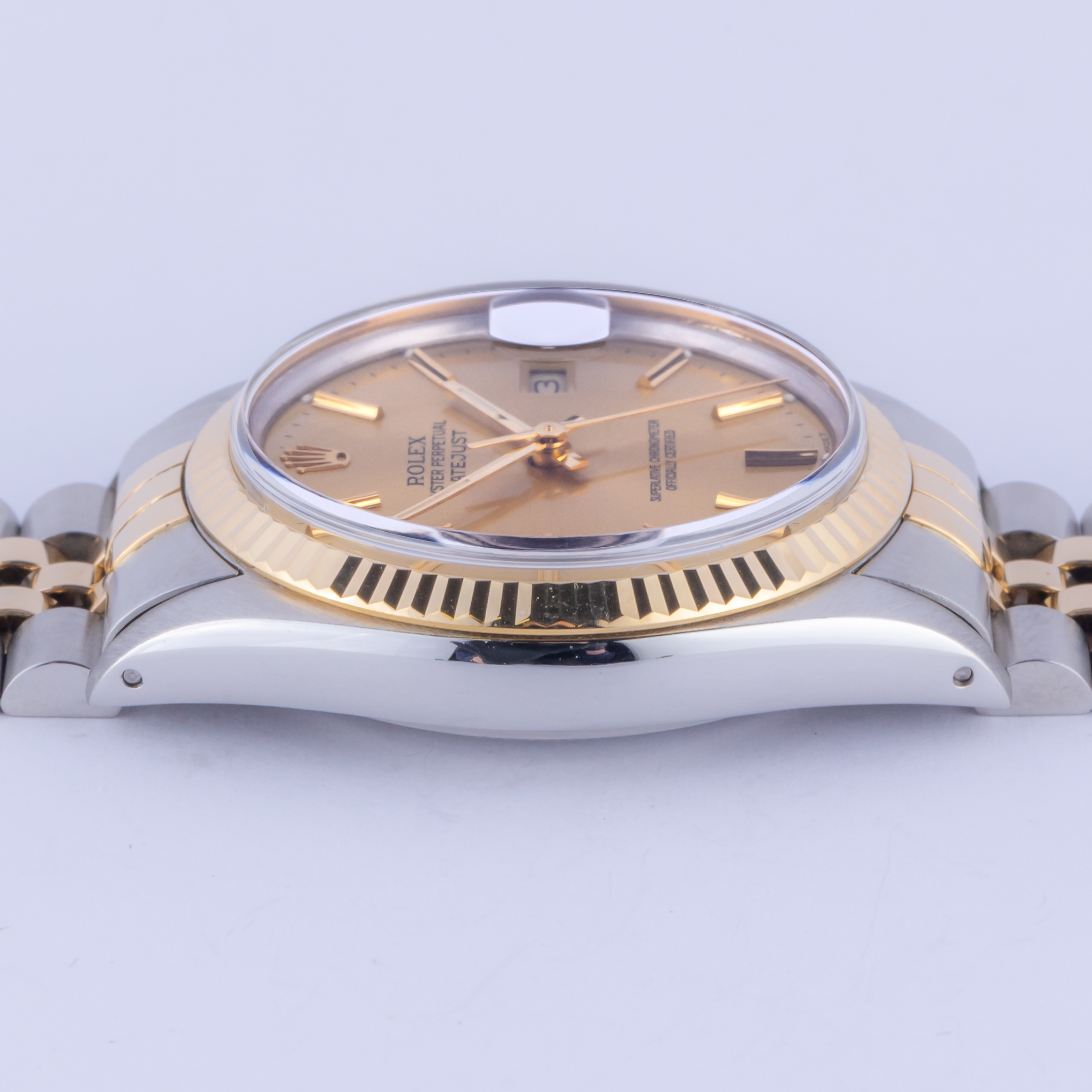 Rolex Oyster Perpetual Datejust Champagne 16013 1986 (Full Set) 6 rolex-datejust-16013-20