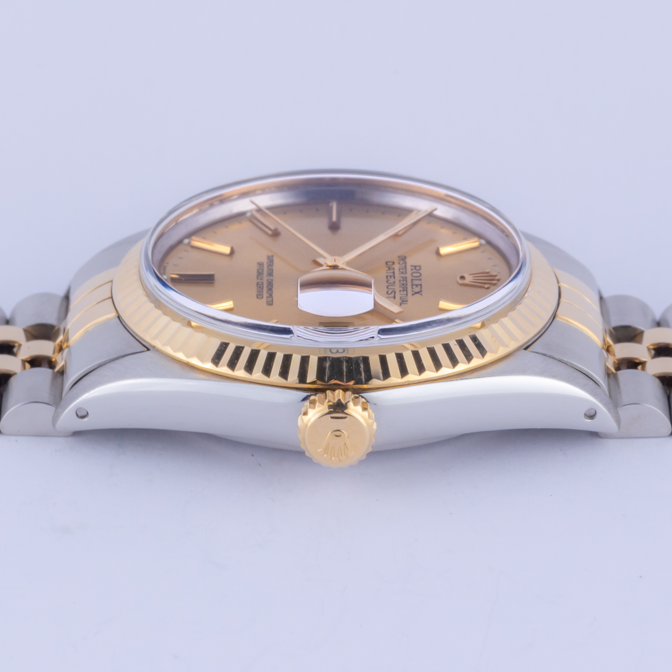 Rolex Oyster Perpetual Datejust Champagne 16013 1986 (Full Set) 5 rolex-datejust-16013-20