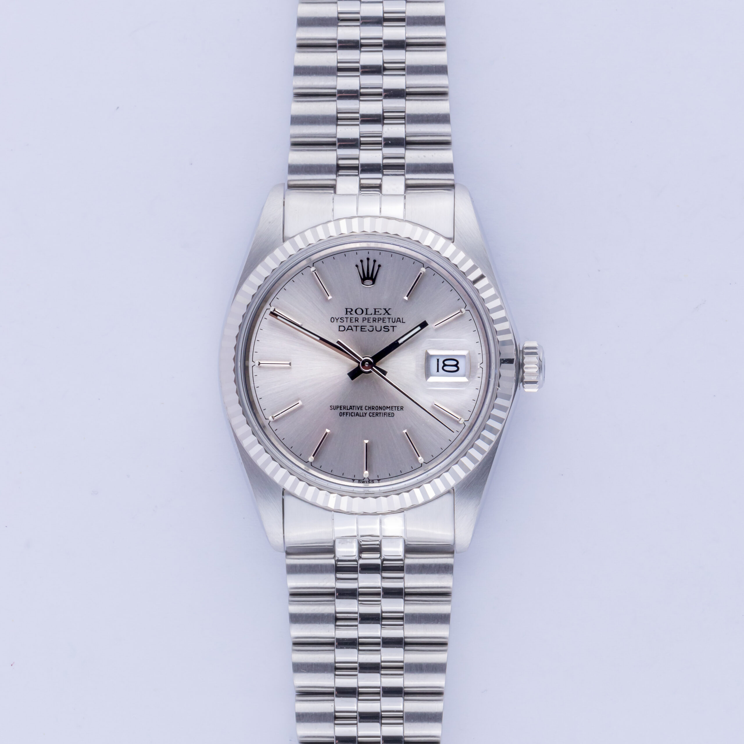 Rolex Oyster Perpetual Datejust Silver 16014 1987 (Full Set) 3 rolex-datejust-16014-27