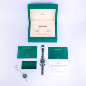 NEW Rolex Datejust 41 Mint Green 126334 2024 (Full Set) 15 rolex-datejust-126334-33