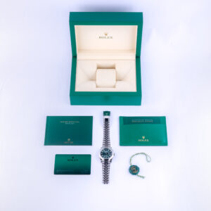 NEW Rolex Datejust Mint Green 126200 2024 (Full Set) 15 rolex-datejust-126200-4