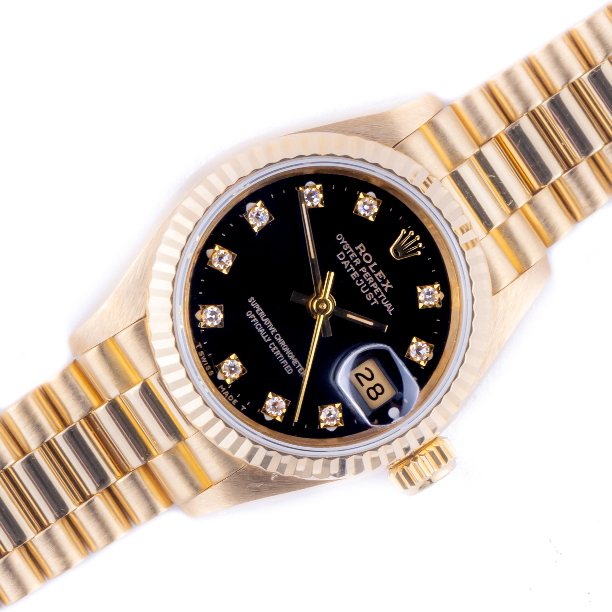 Rolex Lady-Datejust Black Diamond 69178 1989 (Full Set) 1 rolex-lady-datejust-69178-31