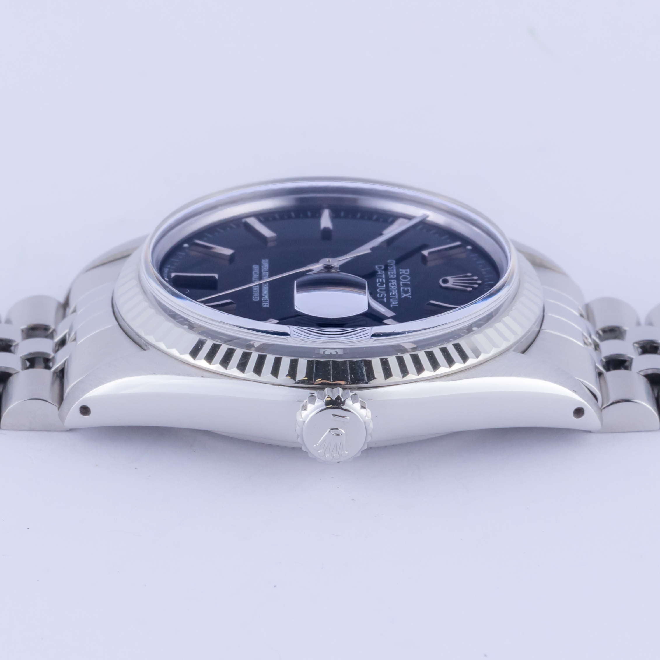 Rolex Oyster Perpetual Datejust Silver Grey 16014 1982 (Vollständiger Satz) (Copy) 5 rolex-datejust-16014-26