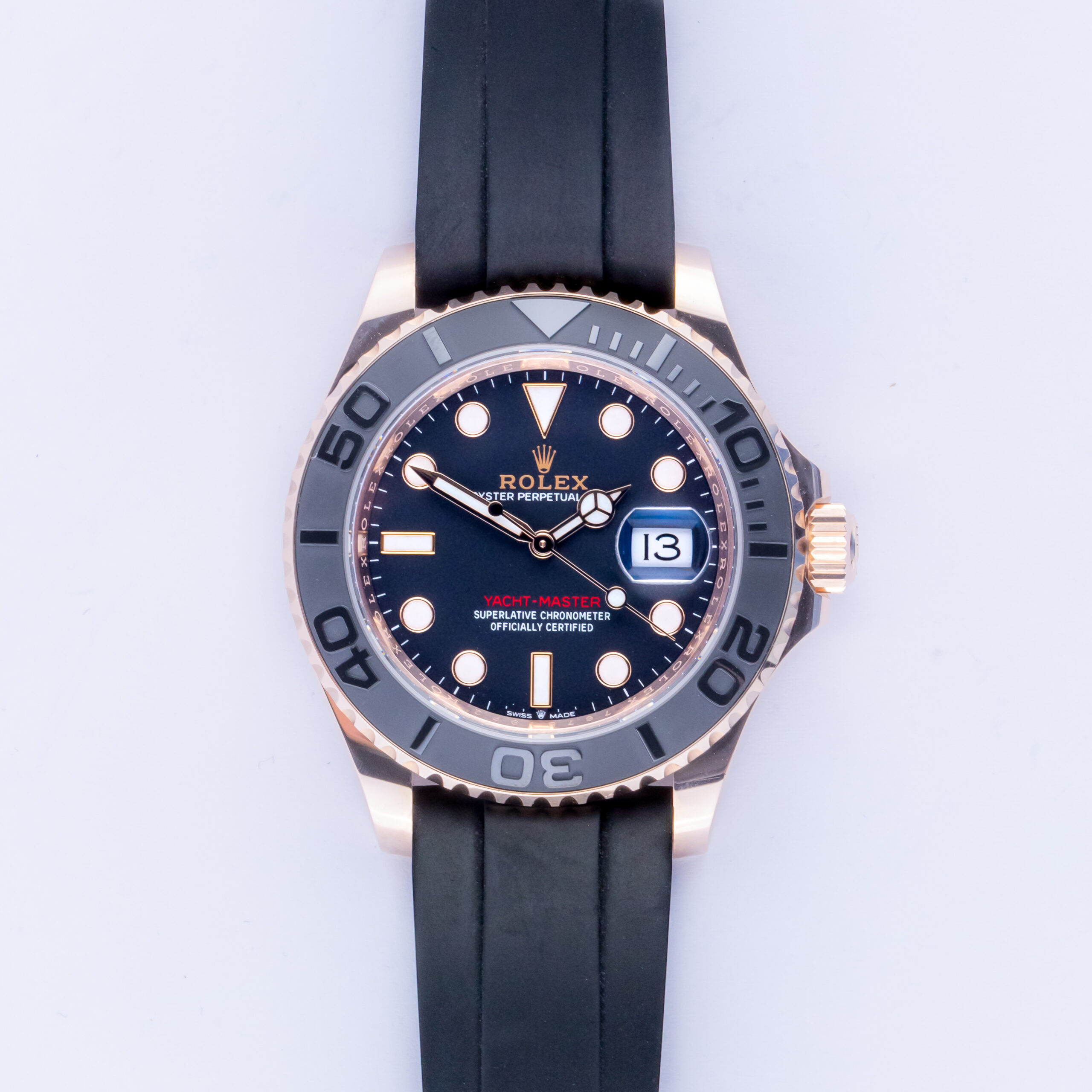 Rolex Oyster Perpetual Yacht-Master schwarz 126655 2021 (Vollständiger Satz) 3 rolex-yacht-master-126655