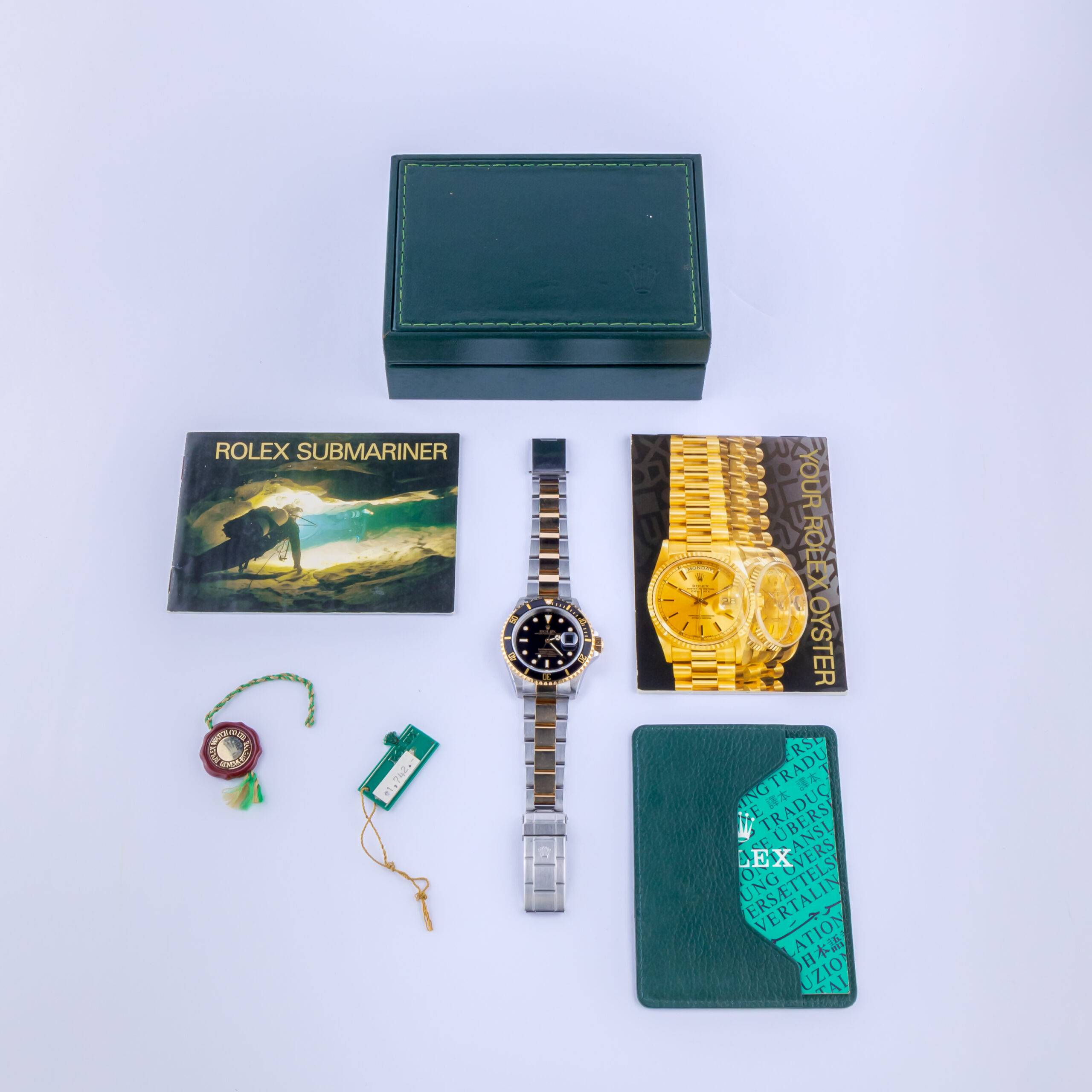 Rolex Submariner Date Black 16613 1991 (Vollständiger Satz) 8 rolex-submariner-date-16613-2