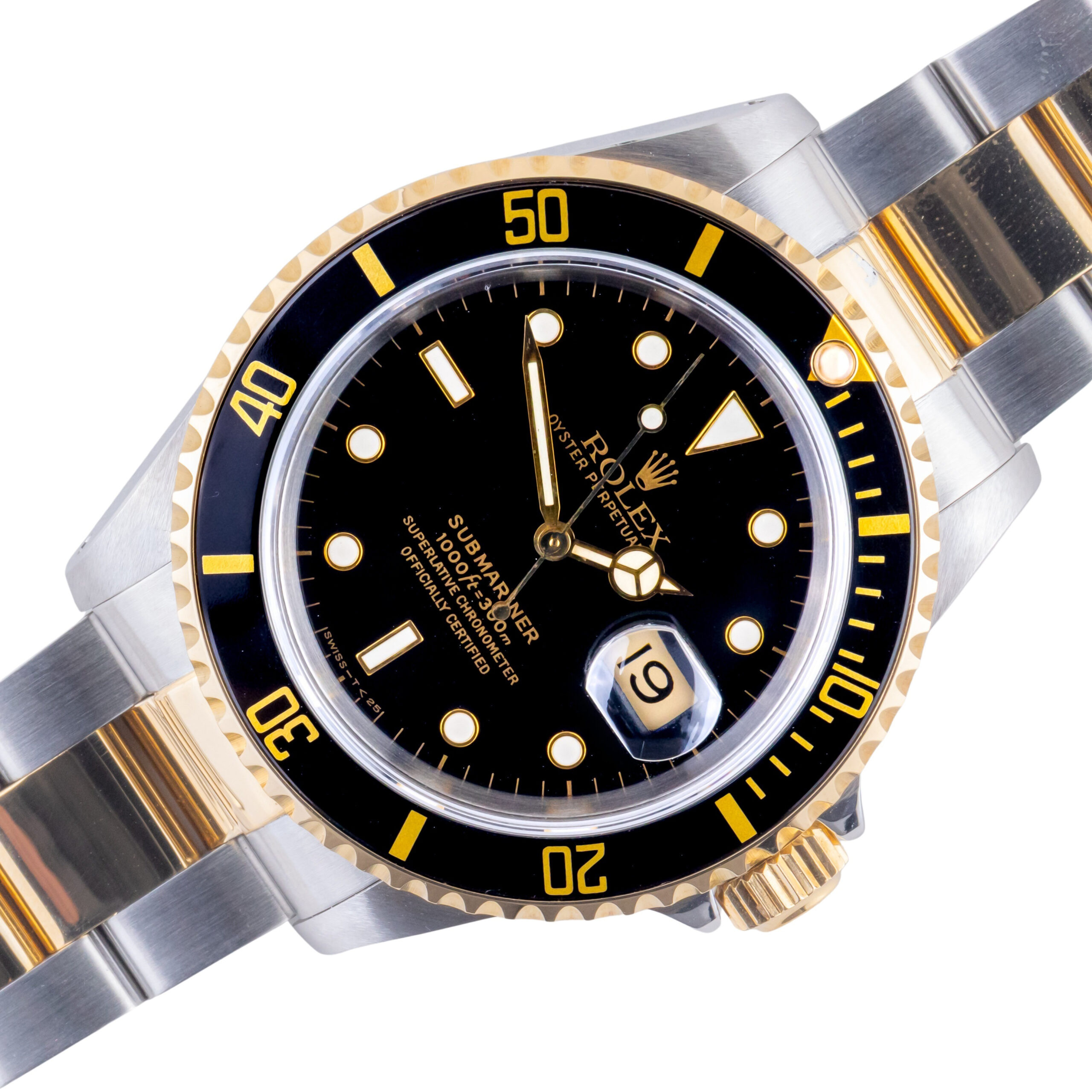 Rolex Submariner Date Black 16613 1991 (Vollständiger Satz) 1 rolex-submariner-date-16613-2