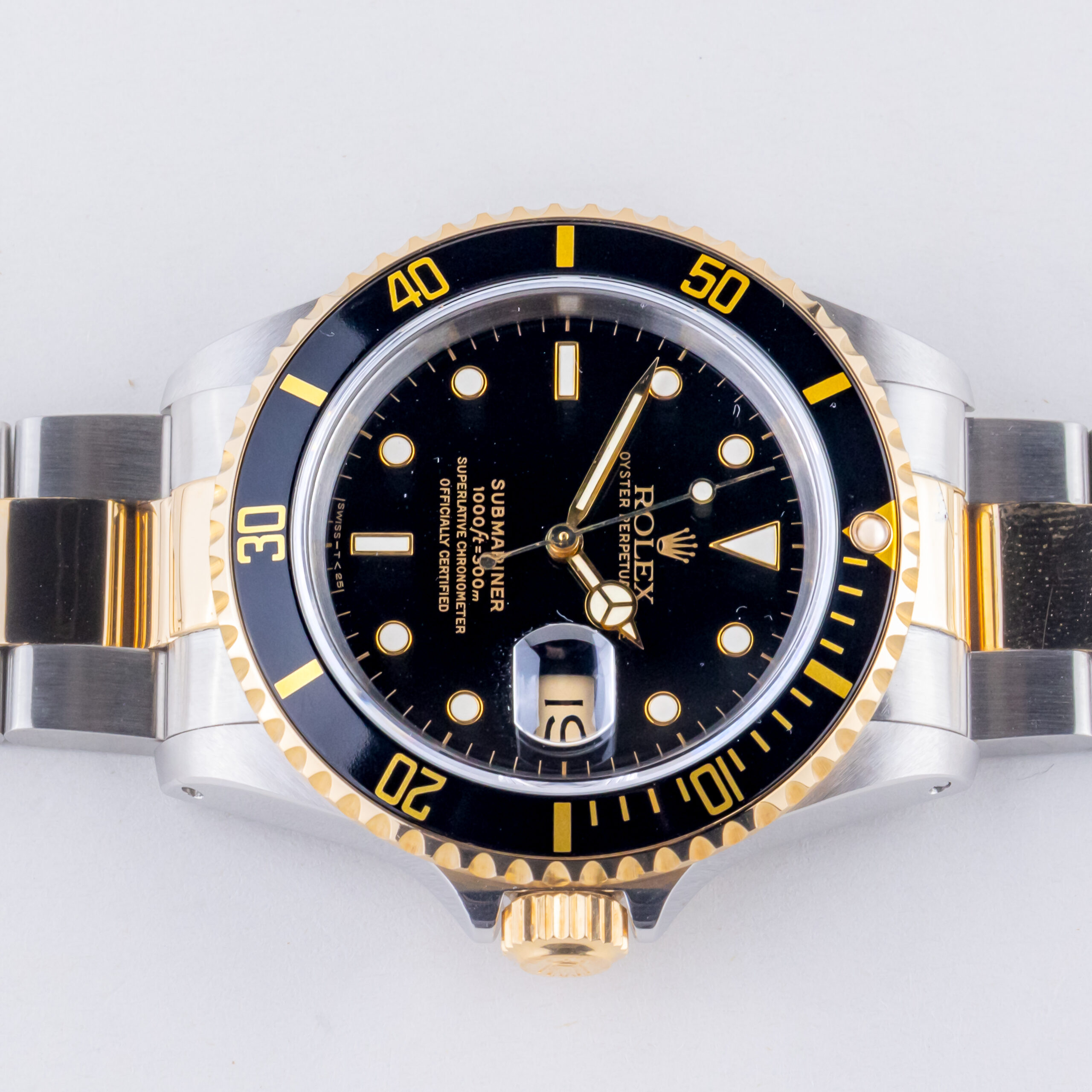 Rolex Submariner Date Black 16613 1991 (Vollständiger Satz) 5 rolex-submariner-date-16613-2