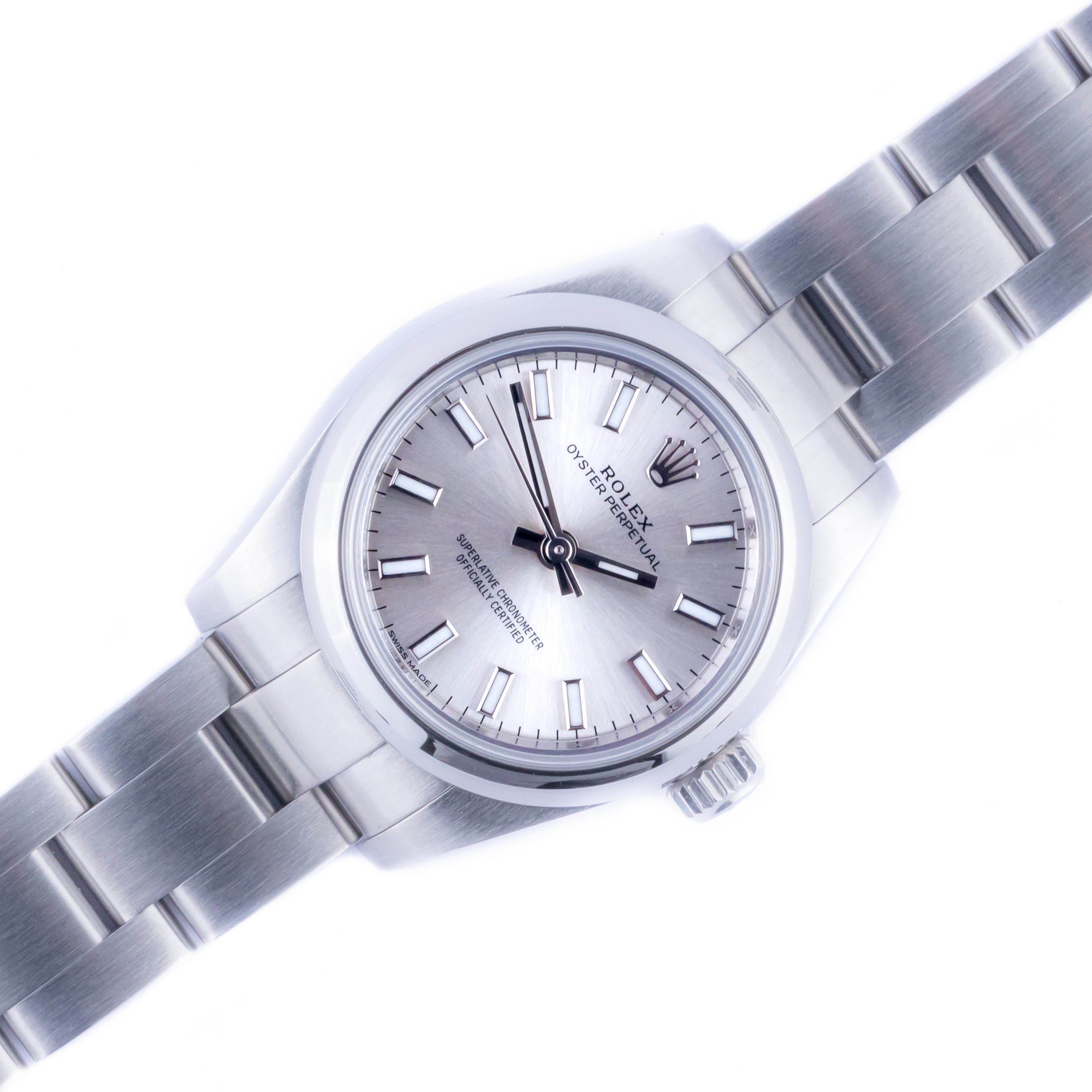 Rolex Oyster Perpetual Silver 176200 2018 (Full Set) 1 rolex-oyster-perpetual-276200-2