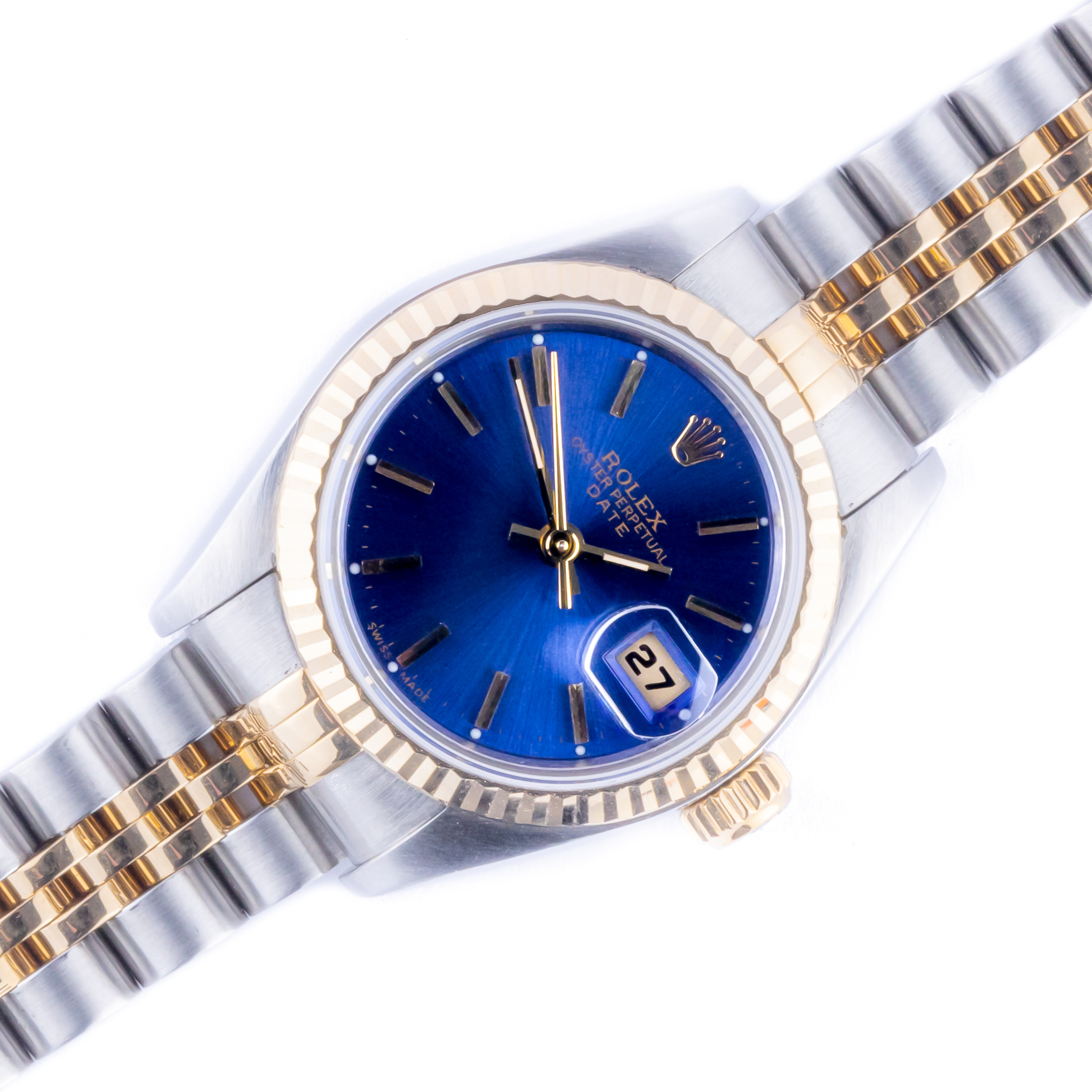 Rolex Lady-Datejust Blue 69173 1996 (Vollständiger Satz) 1 rolex-lady-datejust-69173-91