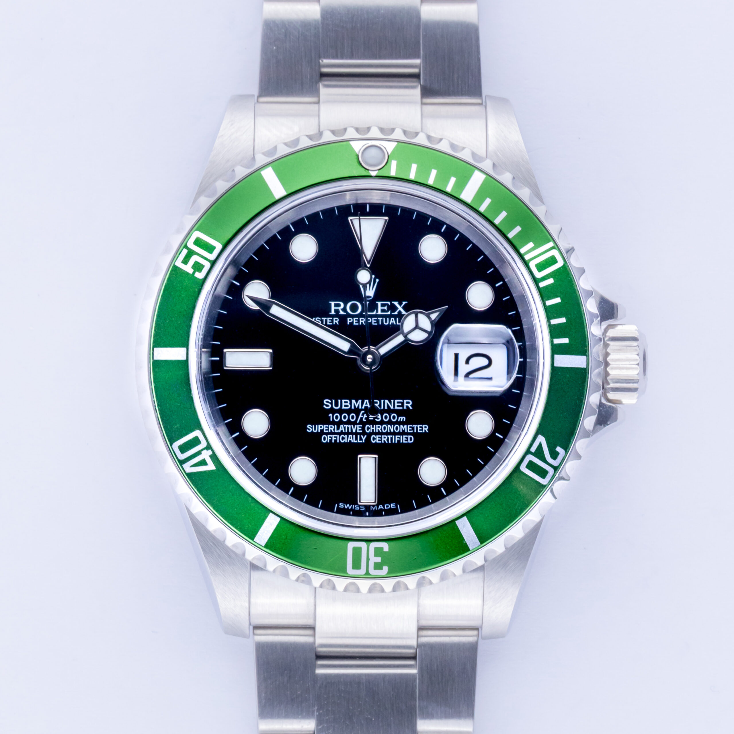 Rolex Submariner "Kermit" 16610LV 2005 (Full Set) 3 rolex-submariner-16610lv-4