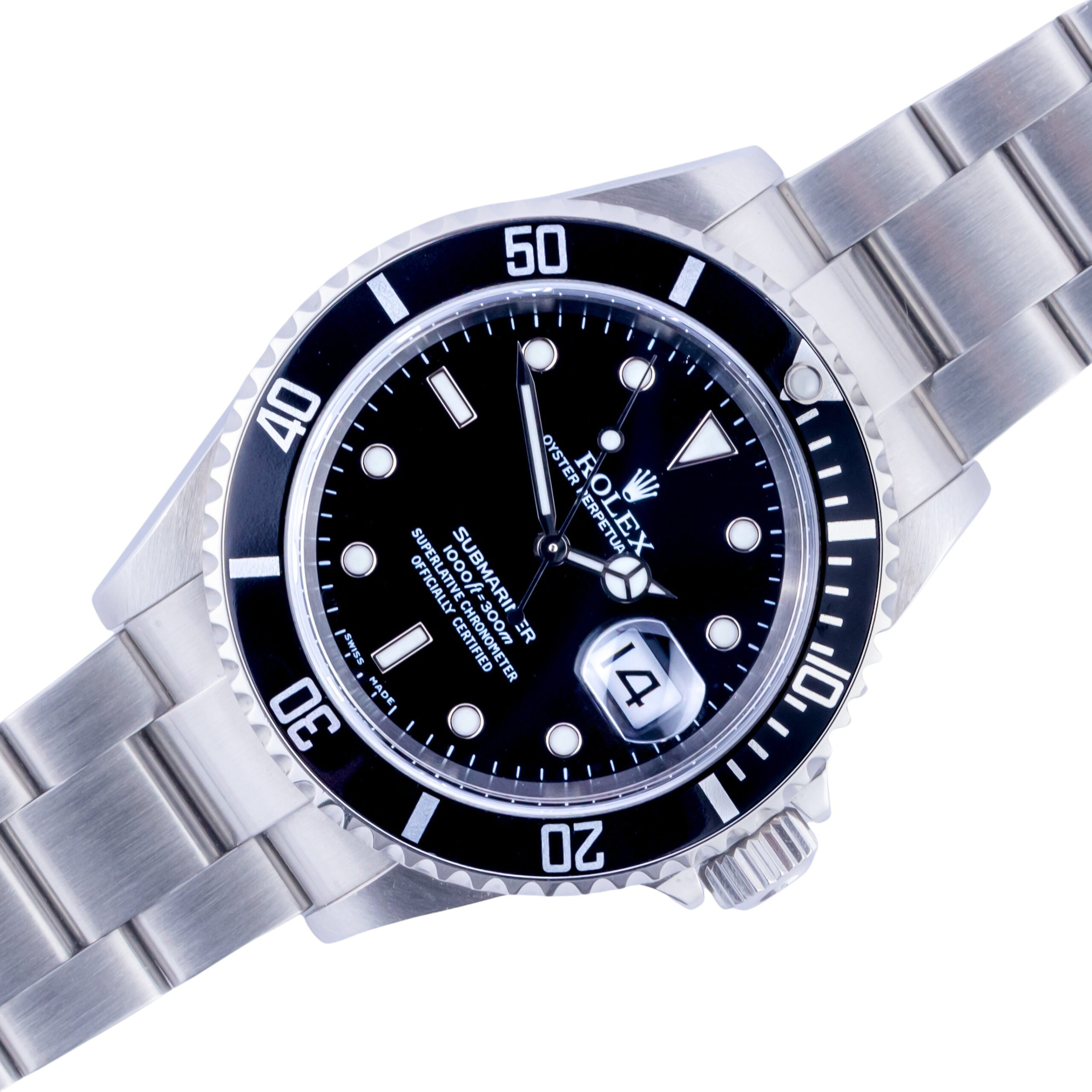 Rolex Submariner Date Black 16610 2005 (Volledige Set) 1 rolex-submariner-16610-23