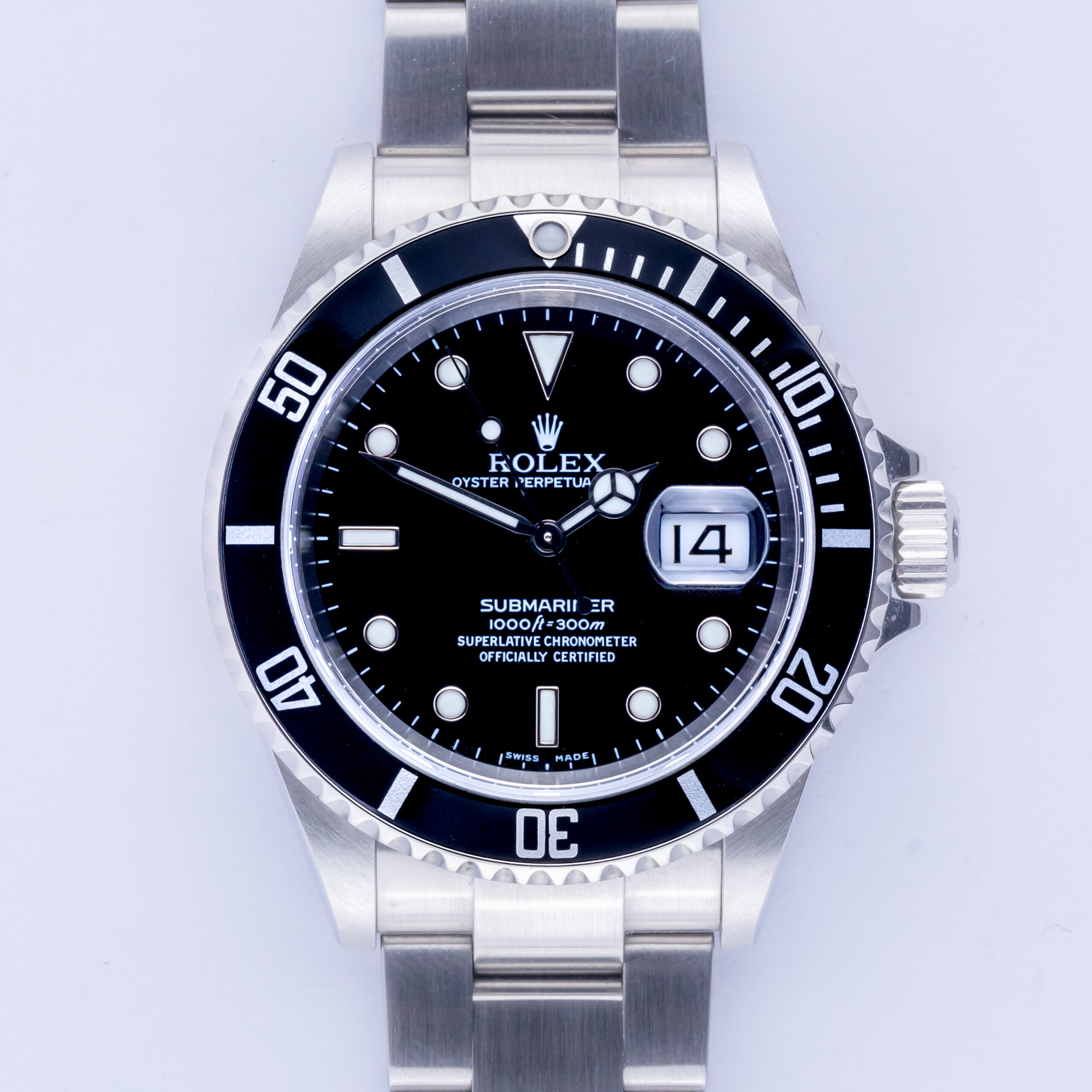 Rolex Submariner Date Black 16610 2005 (Volledige Set) 3 rolex-submariner-16610-23