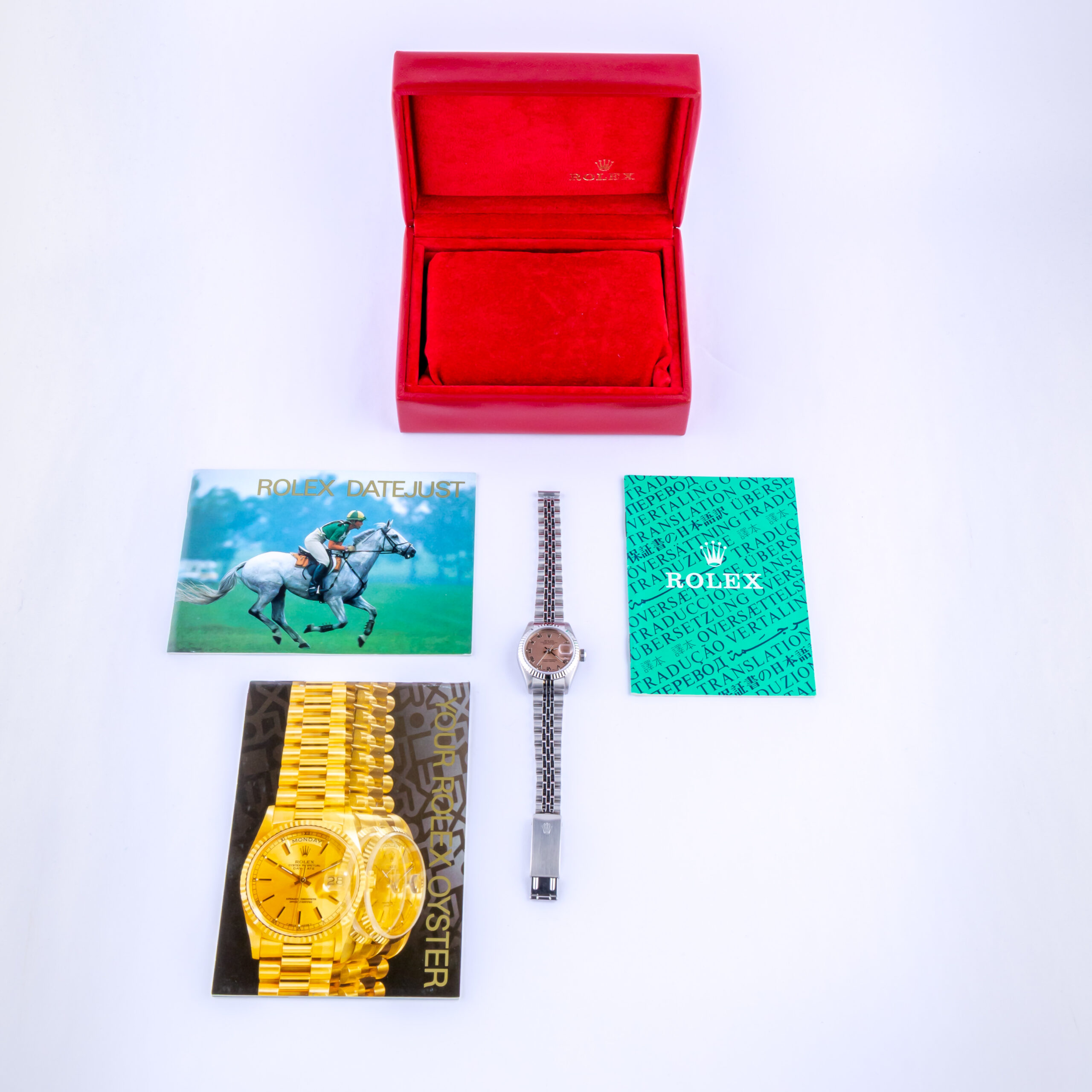 Rolex Lady-Datejust Pink Roman 69174 1996 (Vollständiger Satz) 8 rolex-lady-datejust-69174