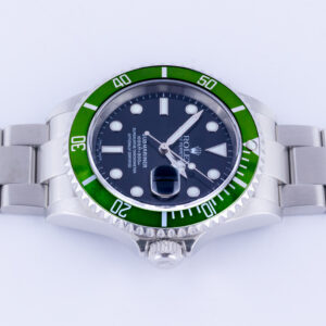 Rolex Submariner "Kermit" Flat 4 16610LV 2005 (Full Set) 12 rolex-submariner-16610lv-5