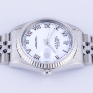 Rolex Oyster Perpetual Datejust White Roman 16234 1997 (Vollständiger Satz) 12 rolex-datejust-16234-108