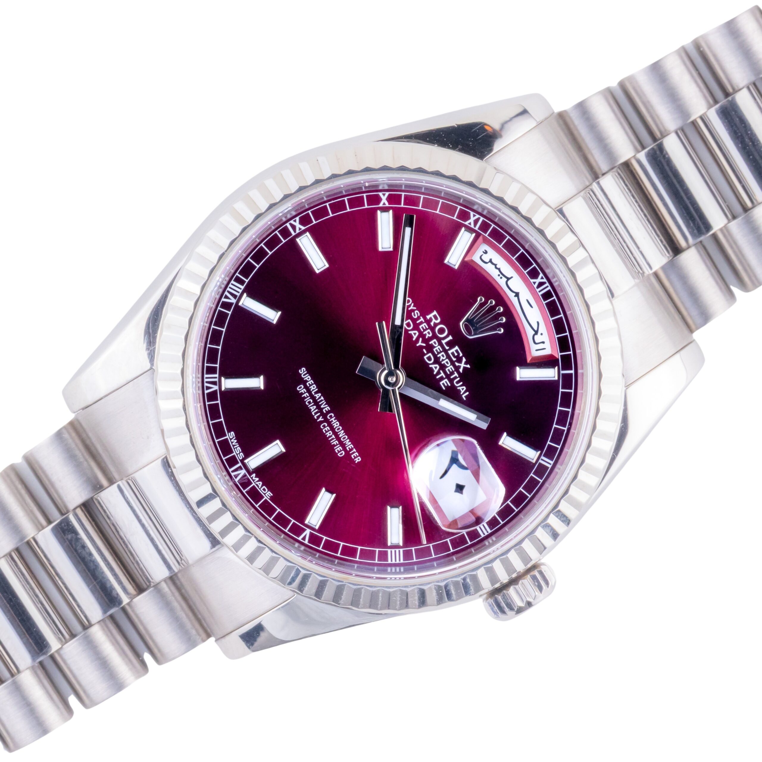 Rolex Day-Date Cherry Arabic 118239 2000 (Full Set) 1 rolex-day-date-118239-6