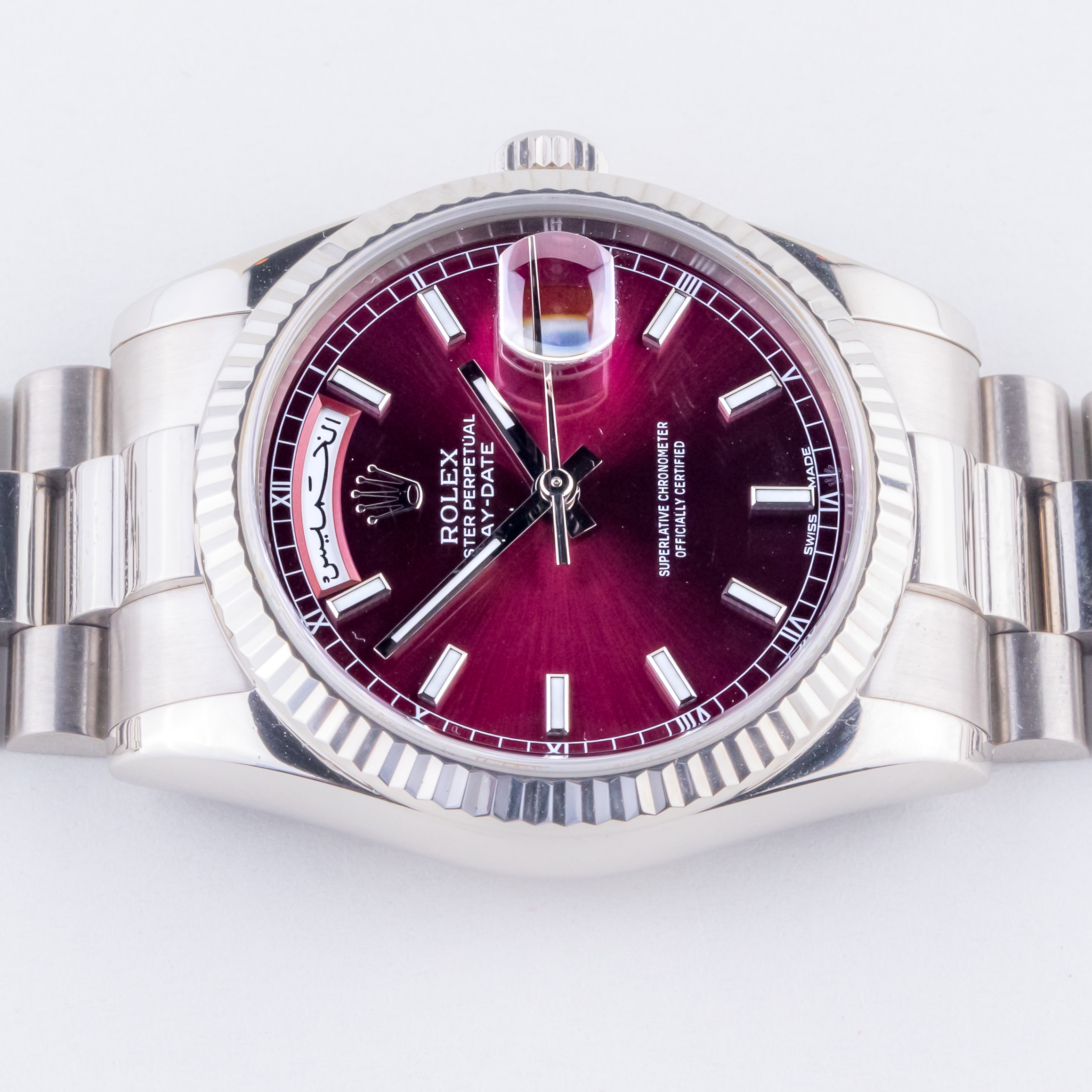 Rolex Day-Date Cherry Arabic 118239 2000 (Full Set) 5 rolex-day-date-118239-6