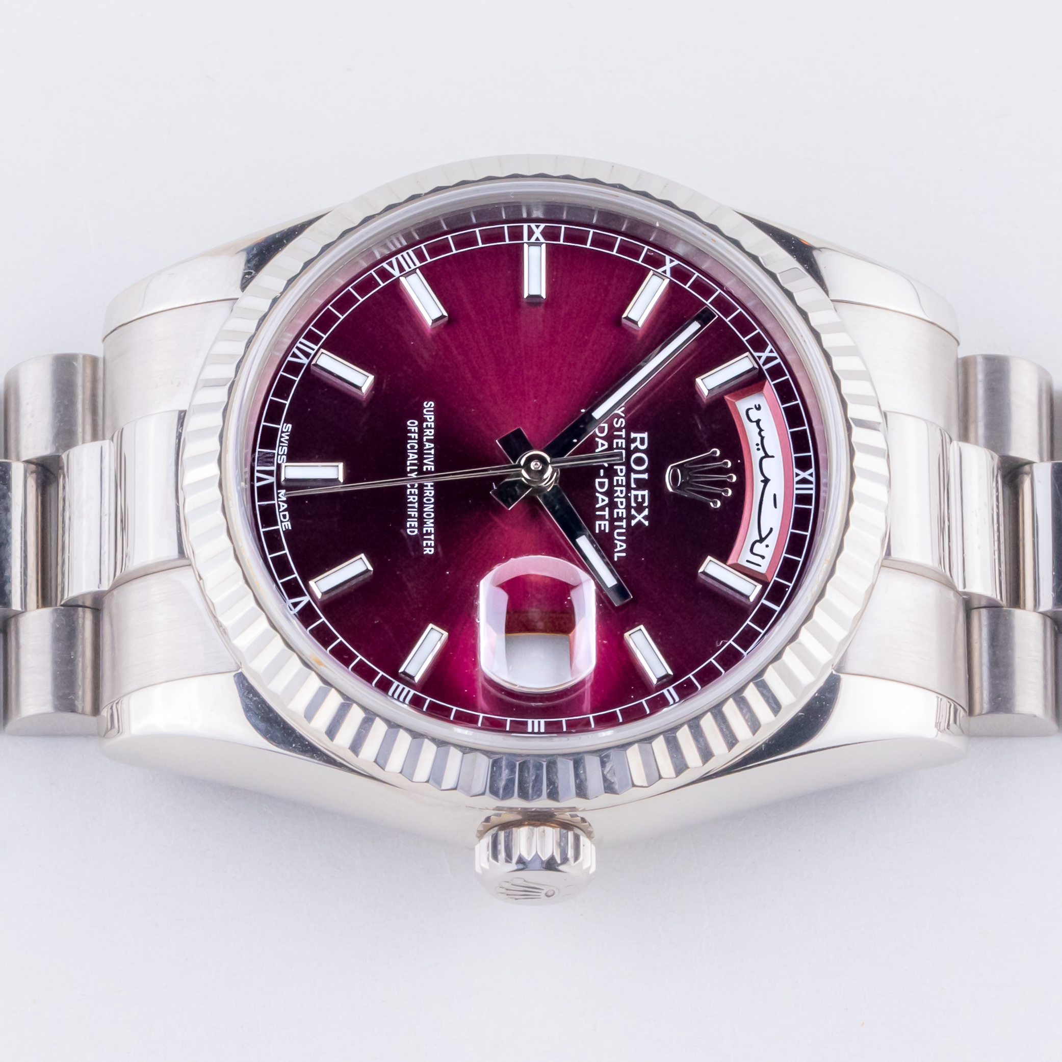 Rolex Day-Date Cherry Arabic 118239 2000 (Full Set) 6 rolex-day-date-118239-6