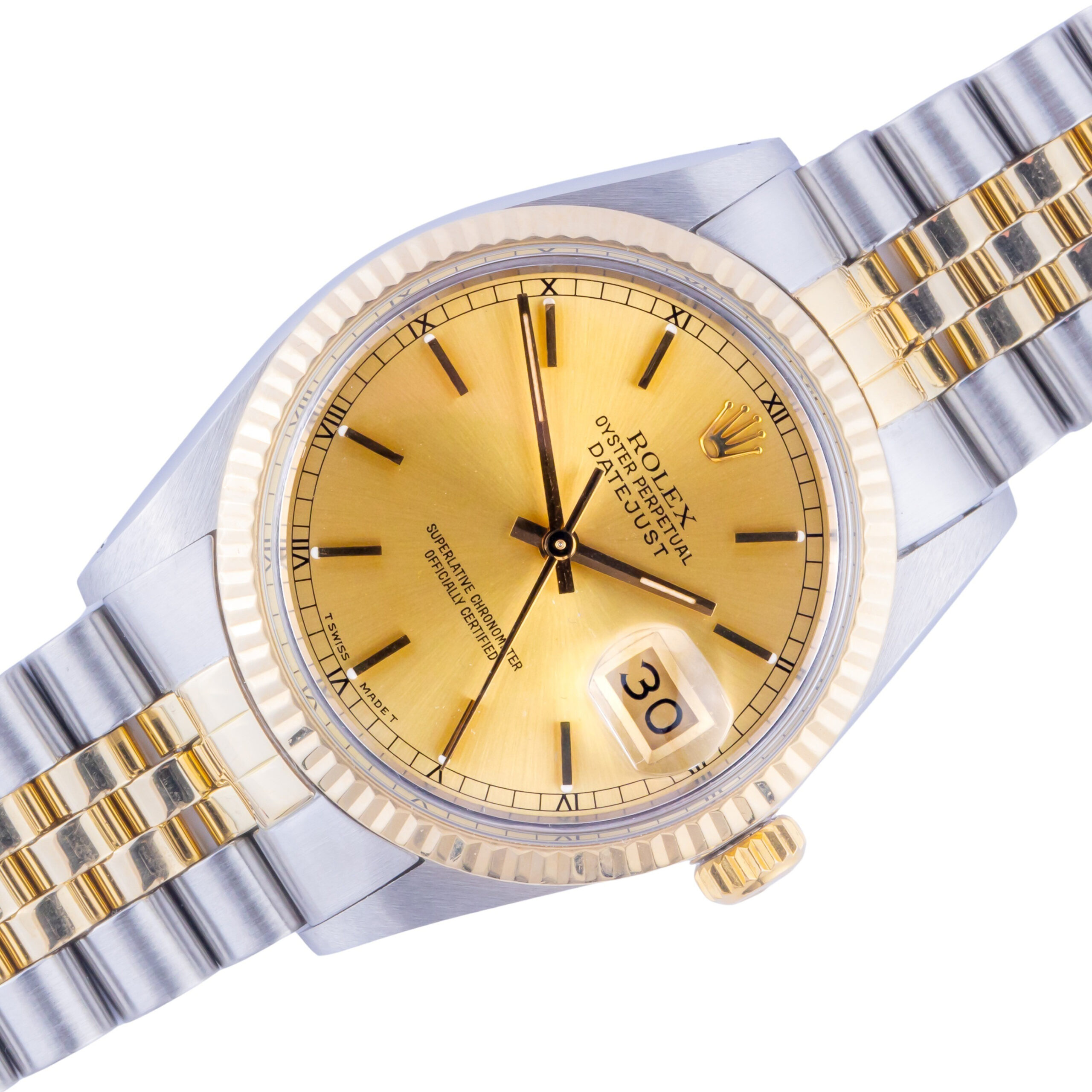 Rolex Oyster Perpetual Datejust Champagne 16013 1982 1 rolex-datejust-16013-22