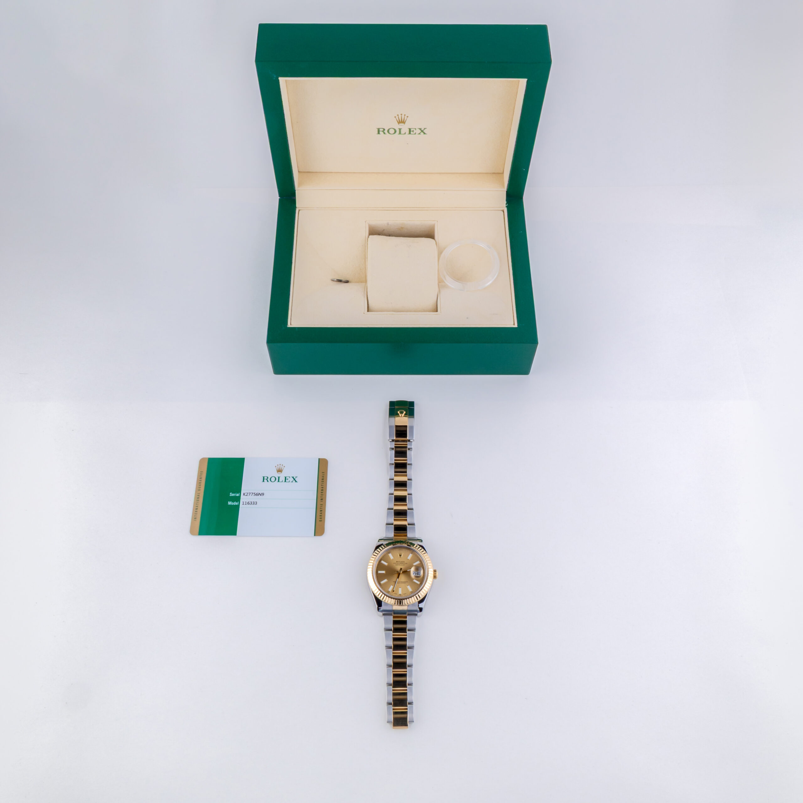 Rolex Datejust 41 Champagne 116333 2016 (Full Set) 8 rolex-datejust-116333-2