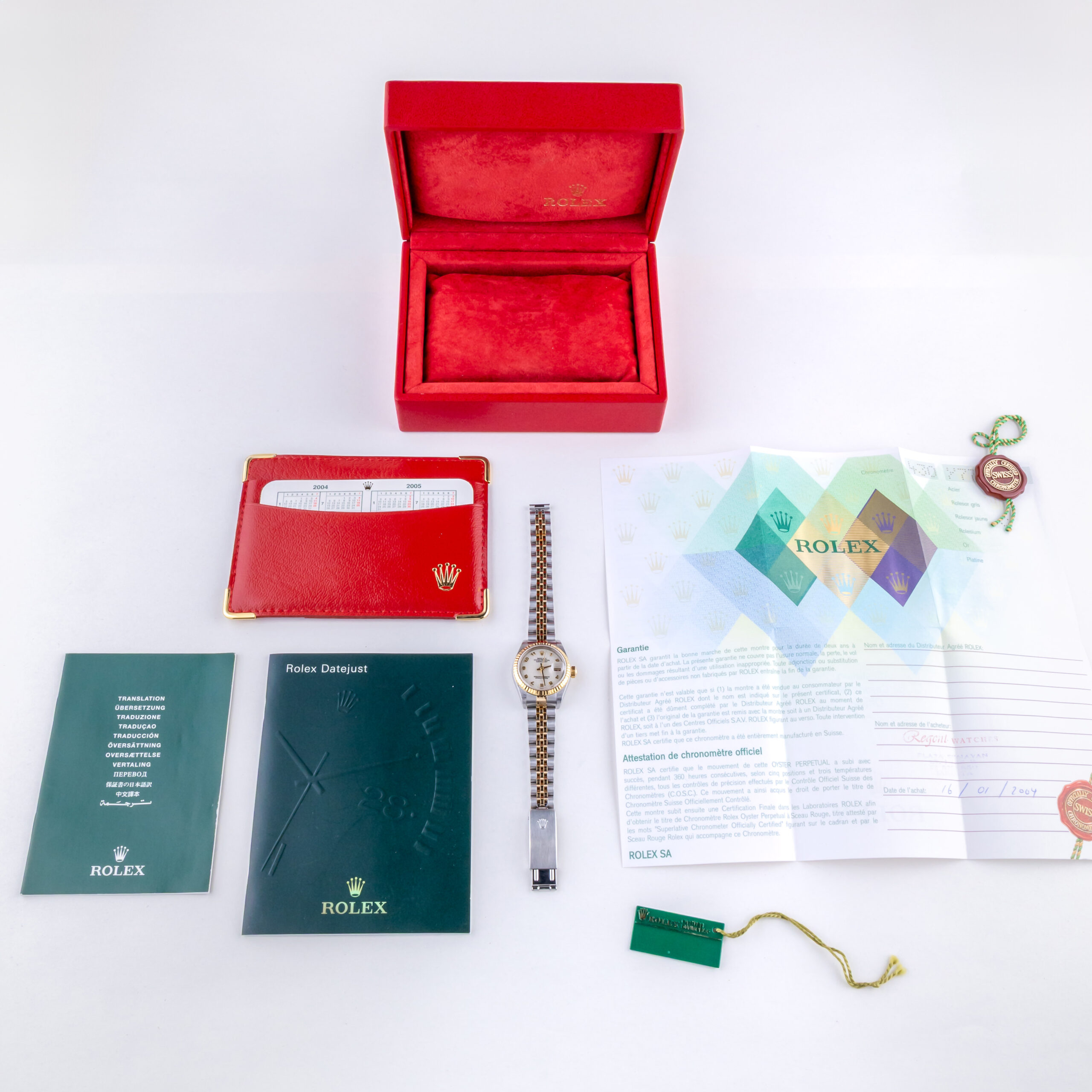 Rolex Lady-Datejust Creme Logo Arabic 79173 2004 (vollständiger Satz ) 8 rolex-lady-datejust-79173-5