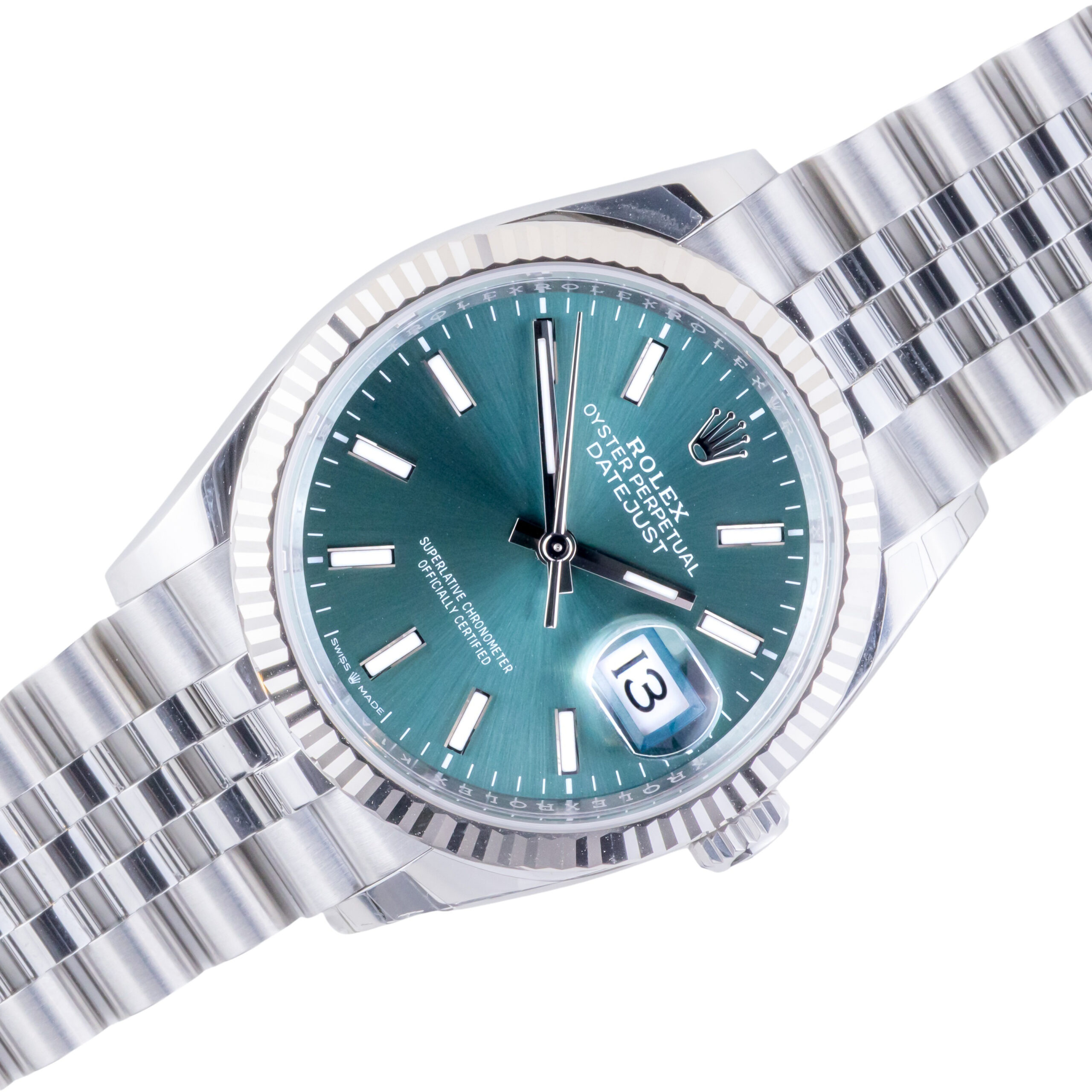 NEW Rolex Datejust Mint Green 126234 2025 (Full Set) 1 rolex-datejust-126234-46