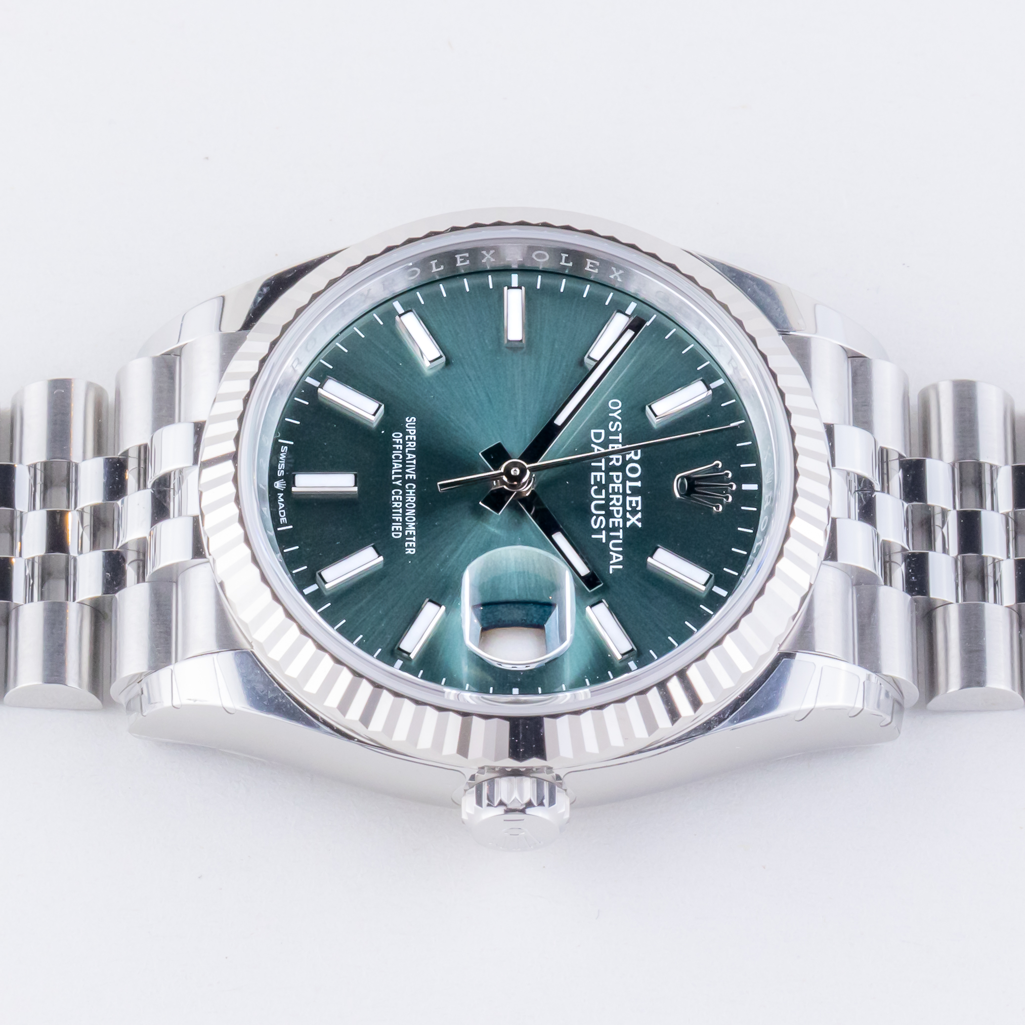 NEW Rolex Datejust Mint Green 126234 2025 (Full Set) 6 rolex-datejust-126234-46