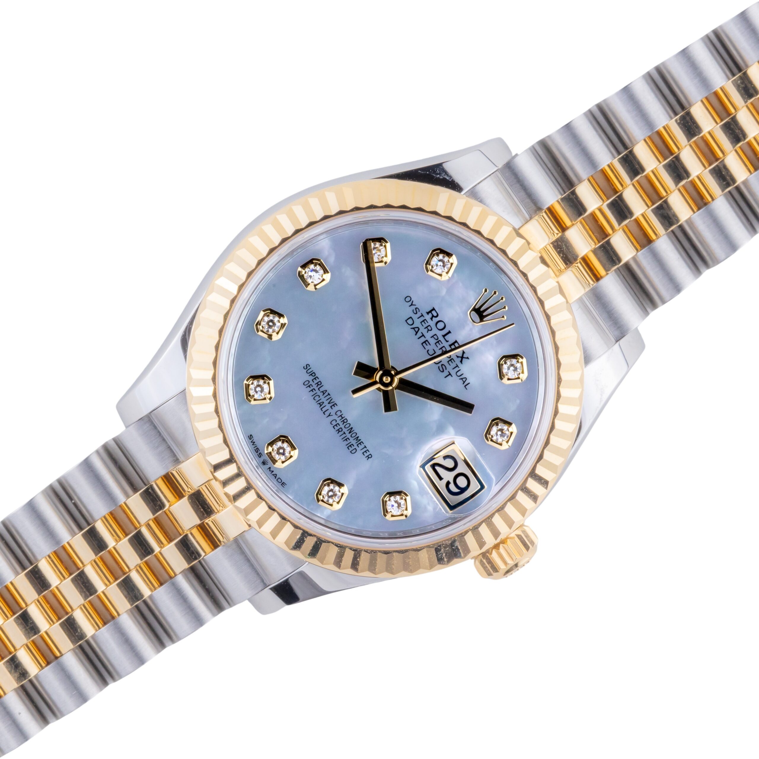 NEW Rolex Lady-Datejust Mother of Pearl Diamond 278273 2025 (Vollständiger Satz) 1 rolex-lady-datejust-278273