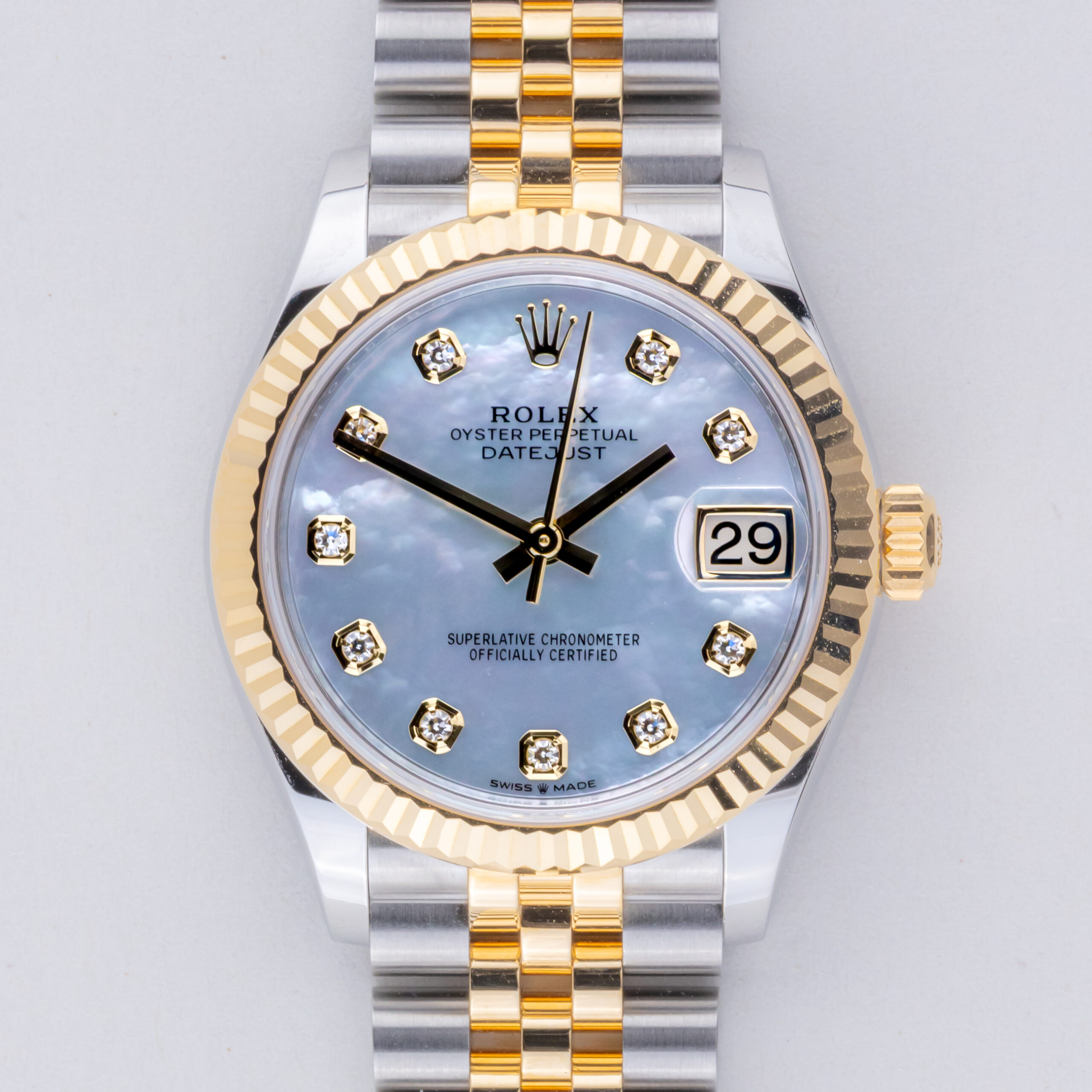 NEW Rolex Lady-Datejust Mother of Pearl Diamond 278273 2025 (Vollständiger Satz) 3 rolex-lady-datejust-278273
