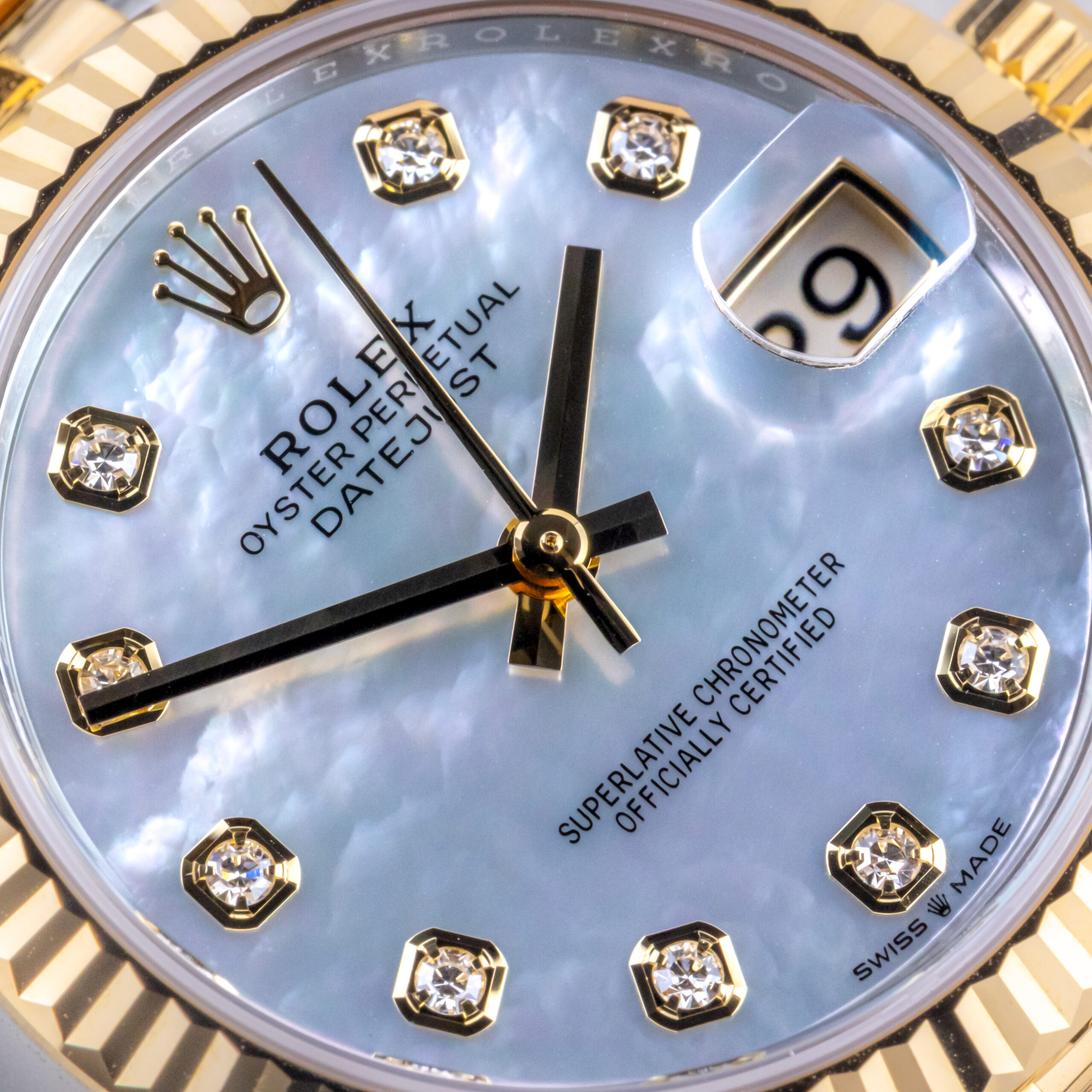 NEW Rolex Lady-Datejust Mother of Pearl Diamond 278273 2025 (Vollständiger Satz) 2 rolex-lady-datejust-278273