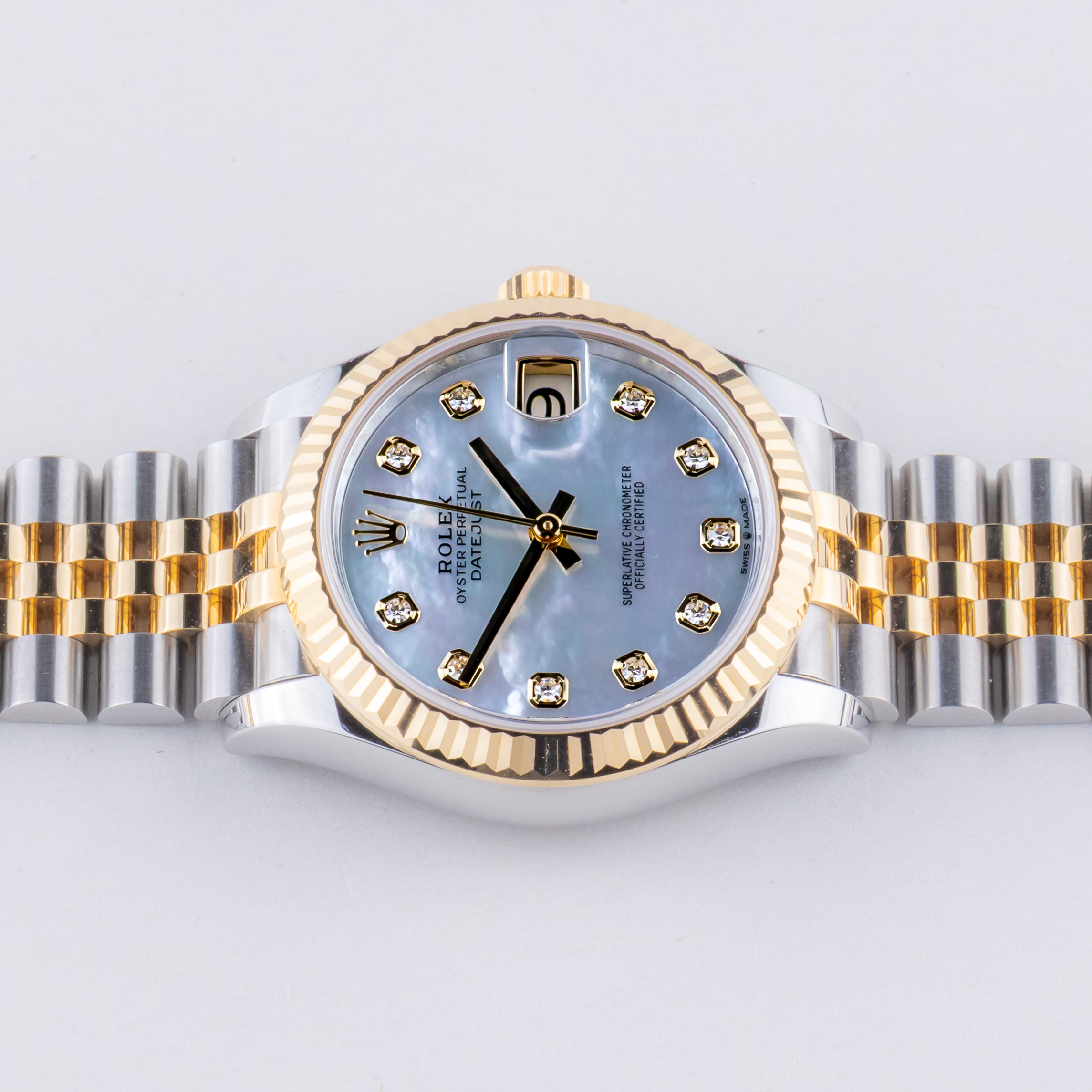 NEW Rolex Lady-Datejust Mother of Pearl Diamond 278273 2025 (Vollständiger Satz) 6 rolex-lady-datejust-278273