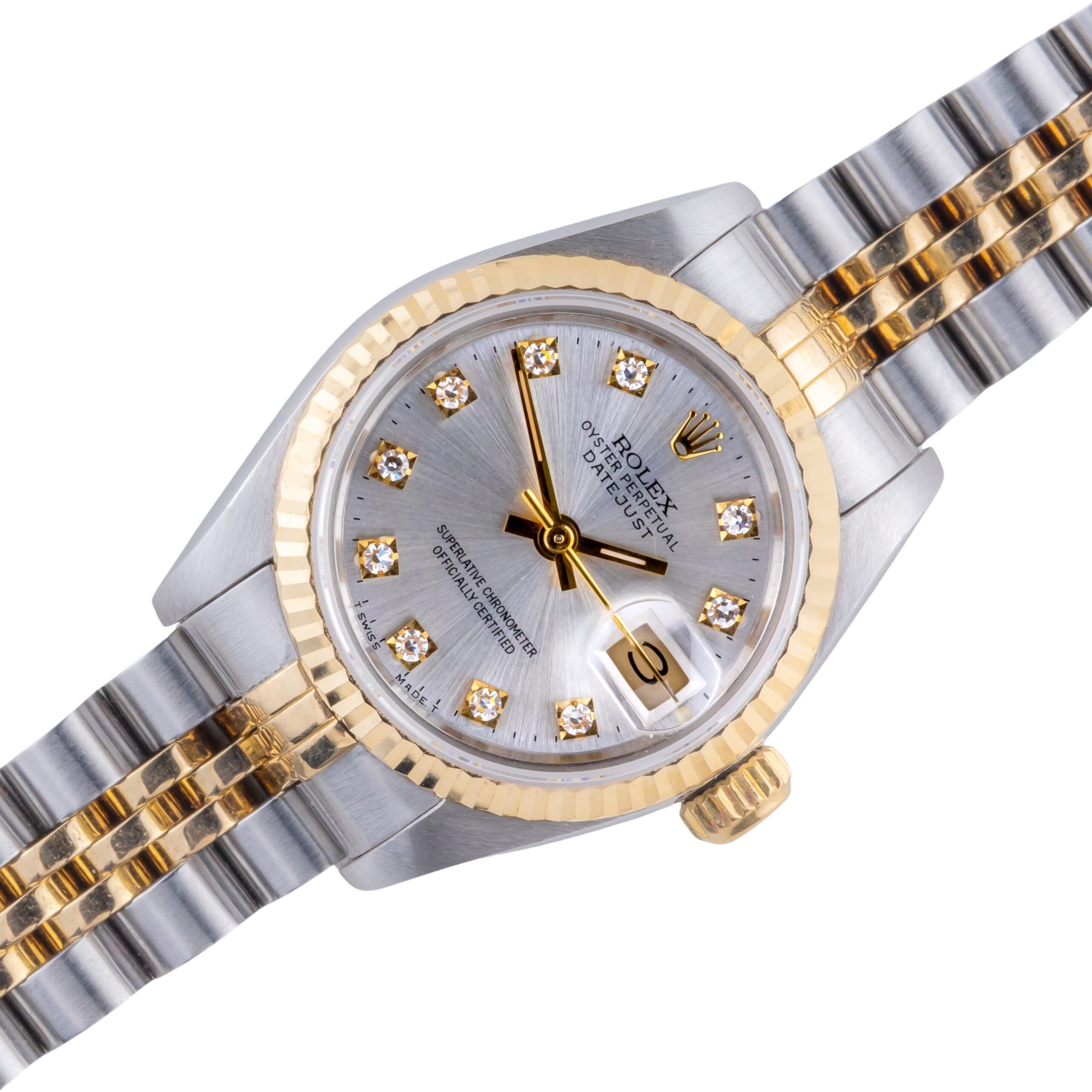 Rolex Lady-Datejust Grey Diamond 69173 1987 (Full Set) 1 rolex-lady-datejust-69173-114