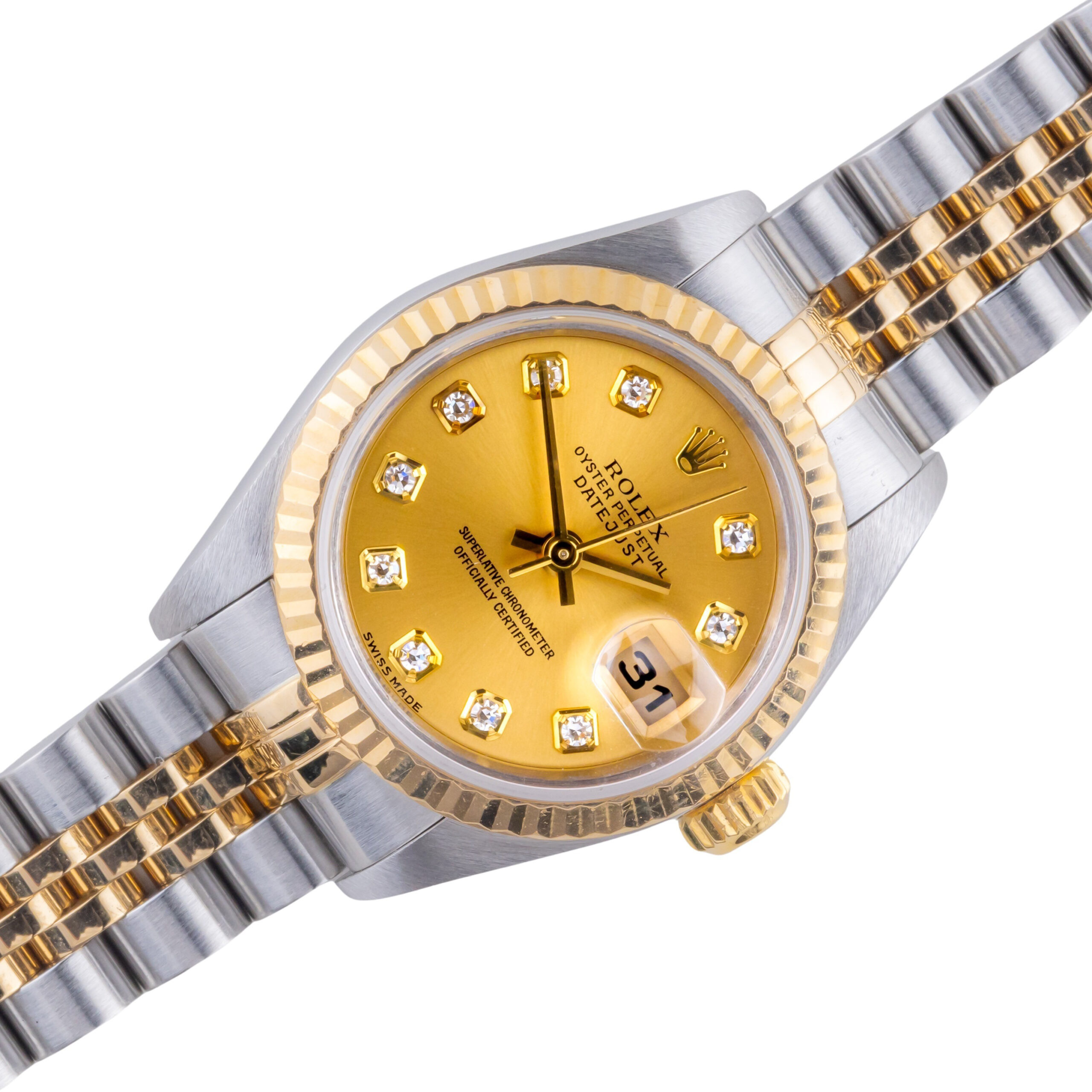 Rolex Lady-Datejust Champagne Diamond 79173 2001 1 rolex-lady-datejust-79173-6