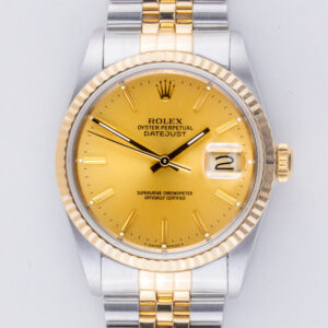 Rolex Oyster Perpetual Datejust Champagne 16233 1993 (Full Set) 10 rolex-datejust-16233-143