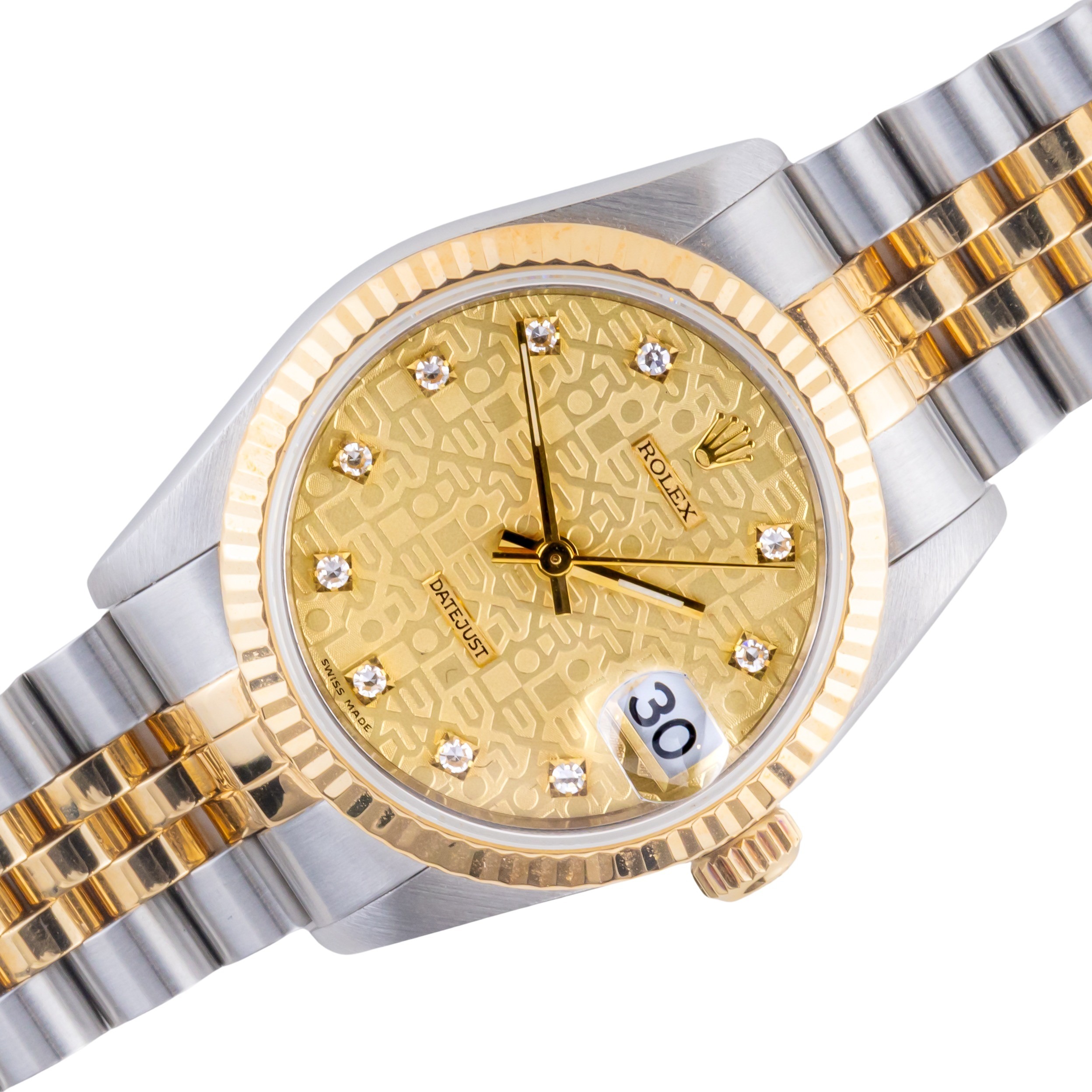 Rolex Lady-Datejust Champagne Diamond 78273 1999 (Vollständiger Satz) 1 rolex-lady-datejust-78273-3