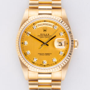 Rolex Day-Date Champagne Shantung 18238 1991 9 rolex-day-date-18238-41